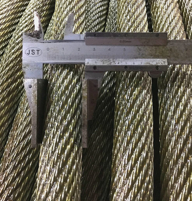 Unverzinktes Stahldrahtseil Eips 35wx7 Nicht rotierendes Seil